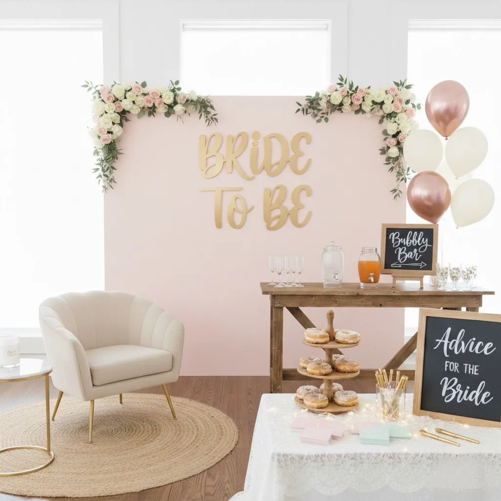Bridal shower decor rentals