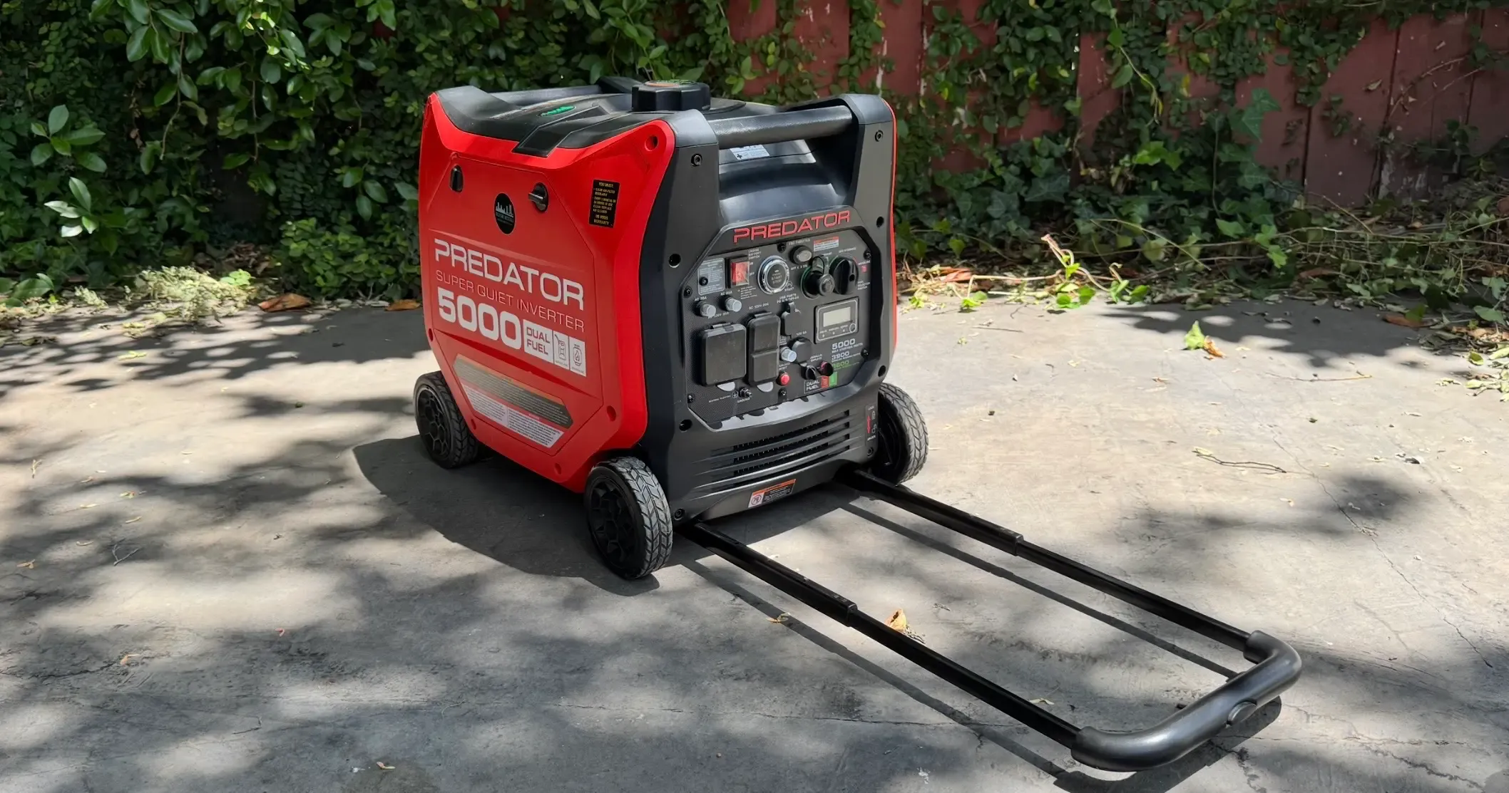 Dual Fuel Predator Generator Rental