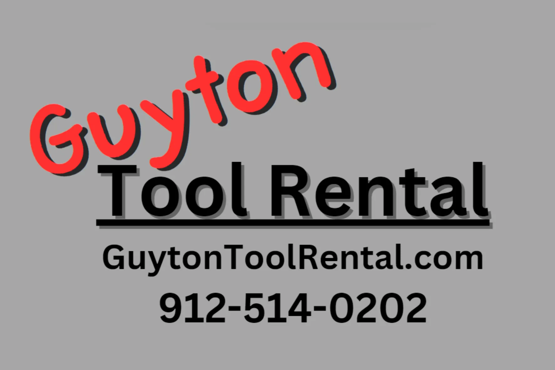 Guyton Tool Rental