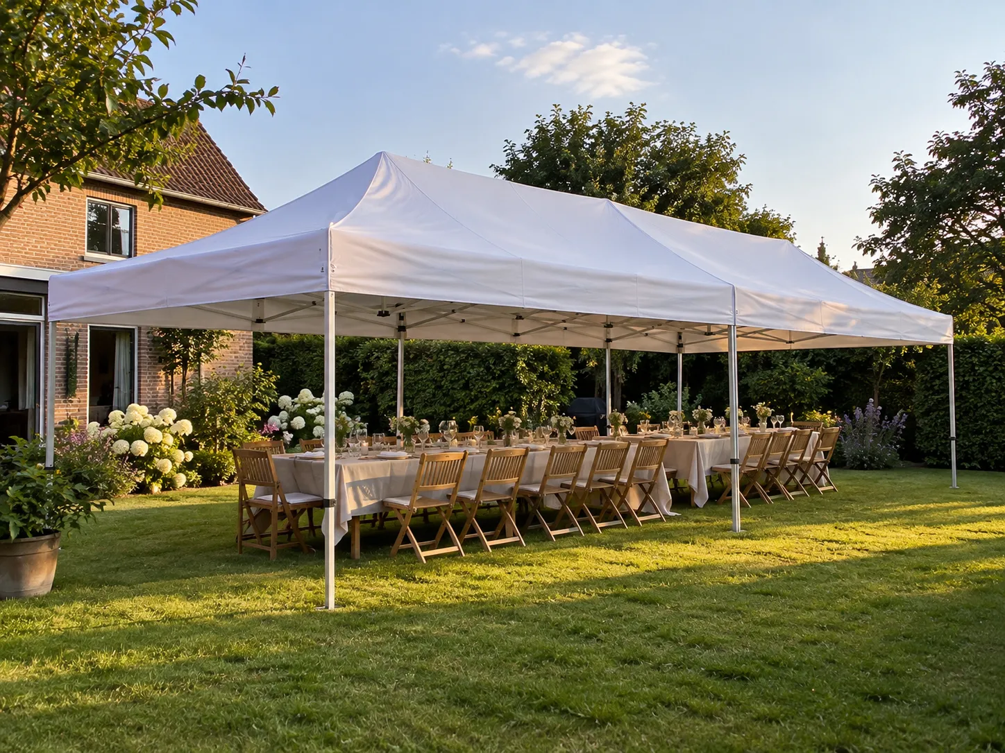 Feesttent huren in Brugge voor trouwfeesten en evenementen,