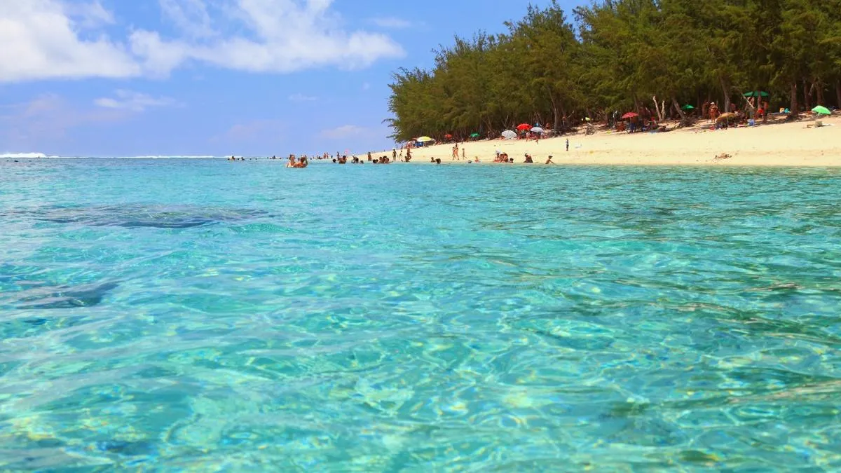 Plage et lagon de L’Hermitage – La Réunion.