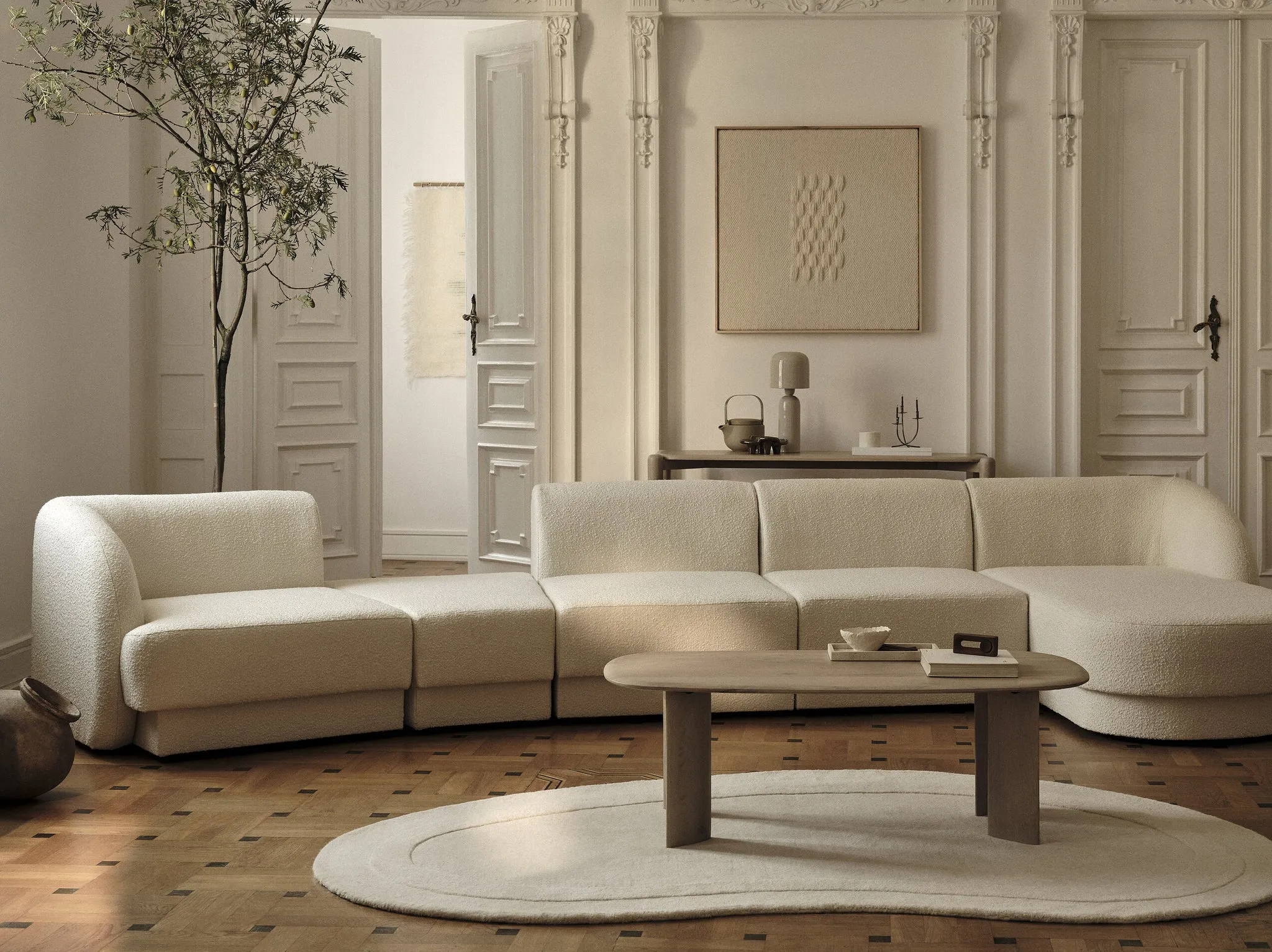 Sofas and sectionals for furniture rental in Portugal