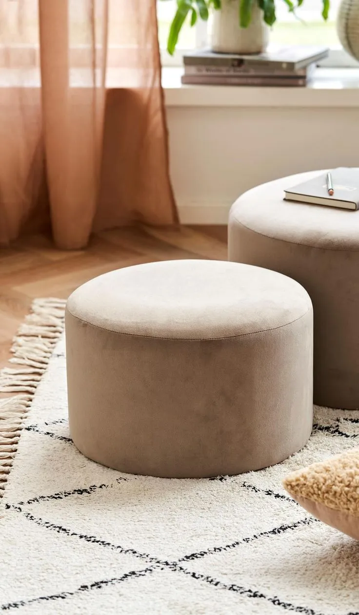 Puffs for furniture rental in Portugal