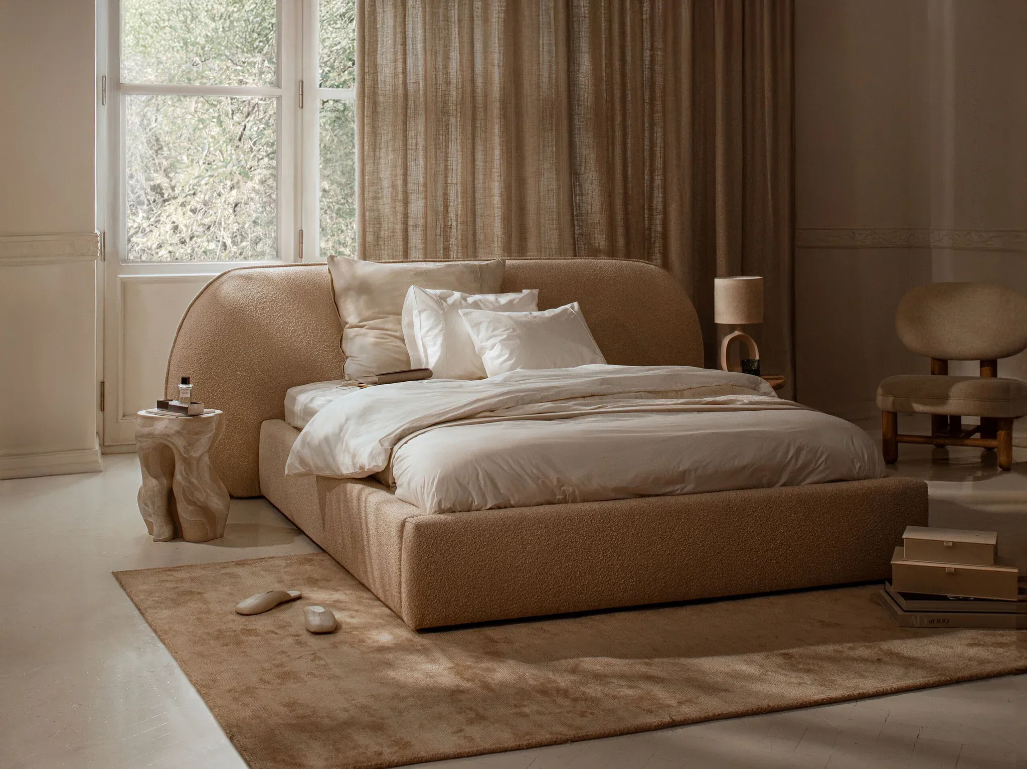 Beds for furniture rental in Portugal