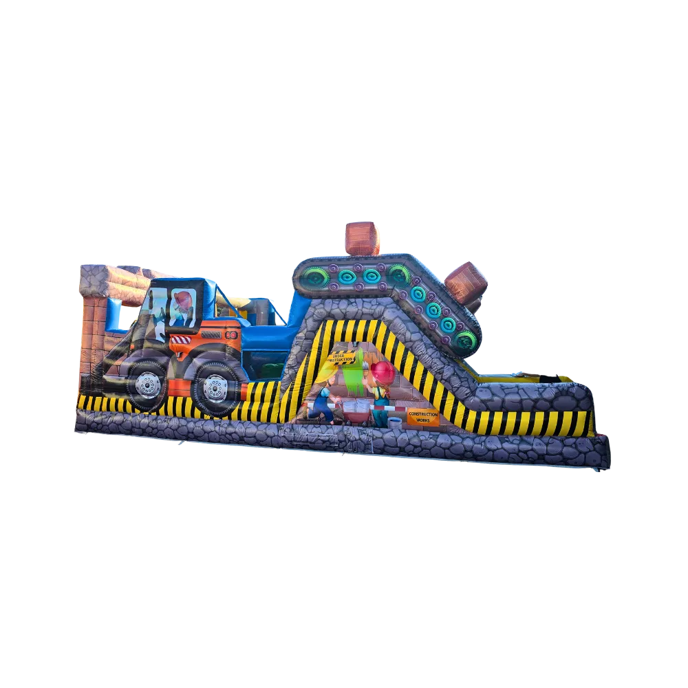 Hindernisparcour Baustelle