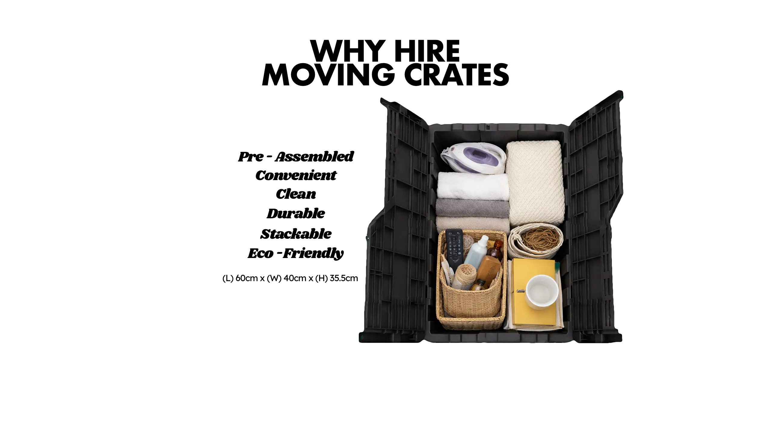 plastic moving boxes sydney