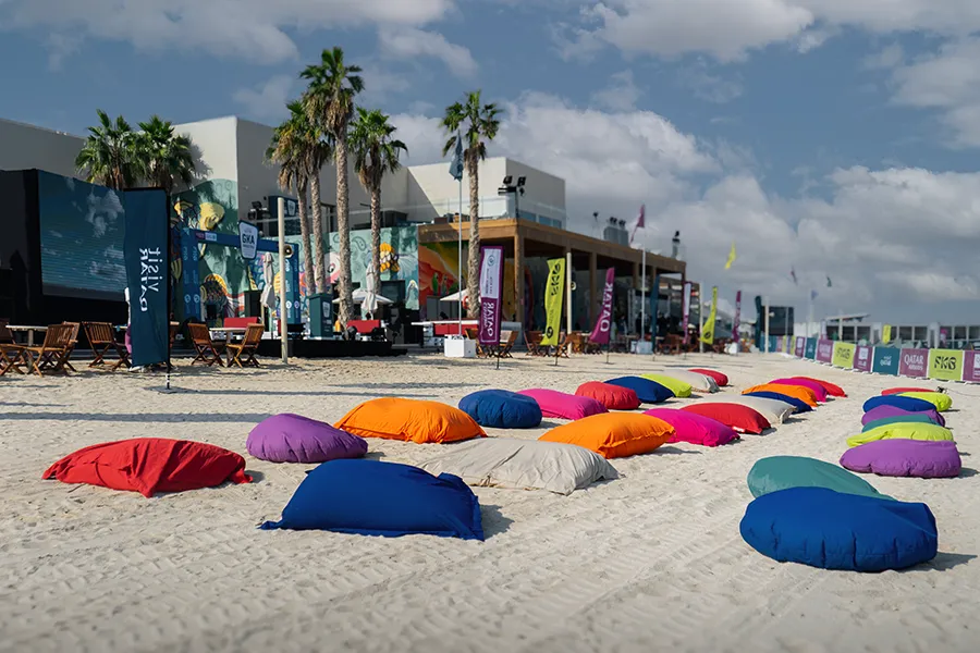 GKA Kite Surf World Tour December 2023 at Fuwairat Kite Surf Beach