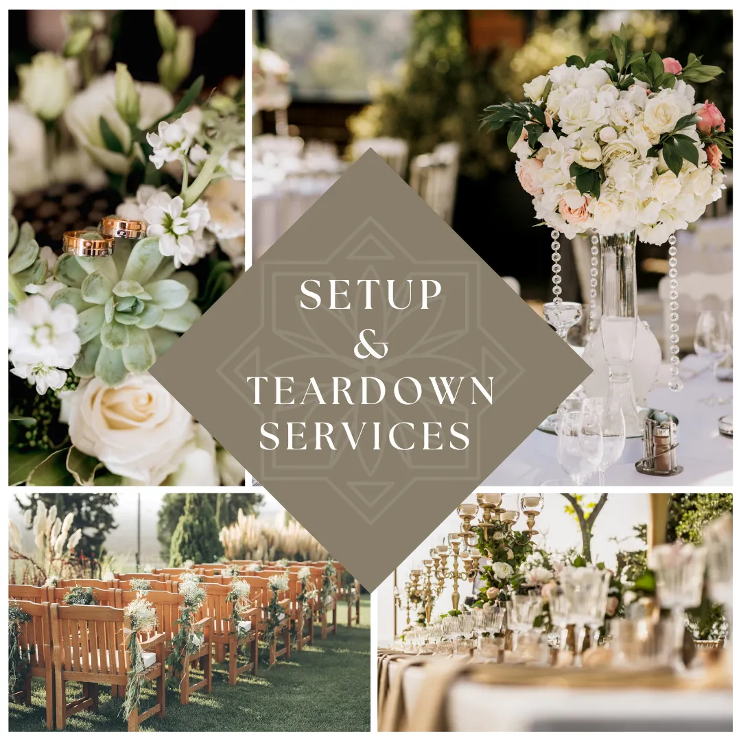 Setup &amp; Breakdown Services