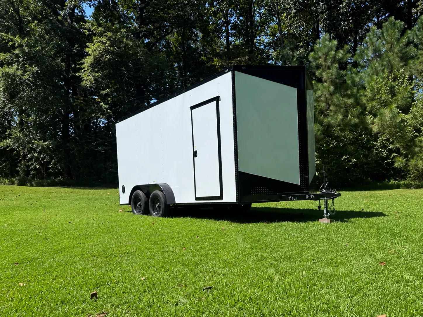 7x16 Enclosed Cargo Trailer Rental in Riverdale, GA