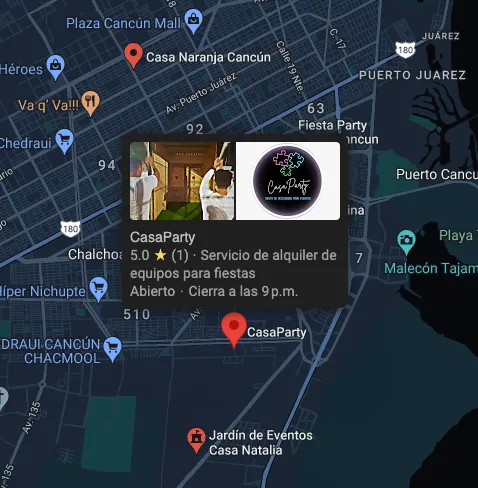 Cómo llegar a CasaParty