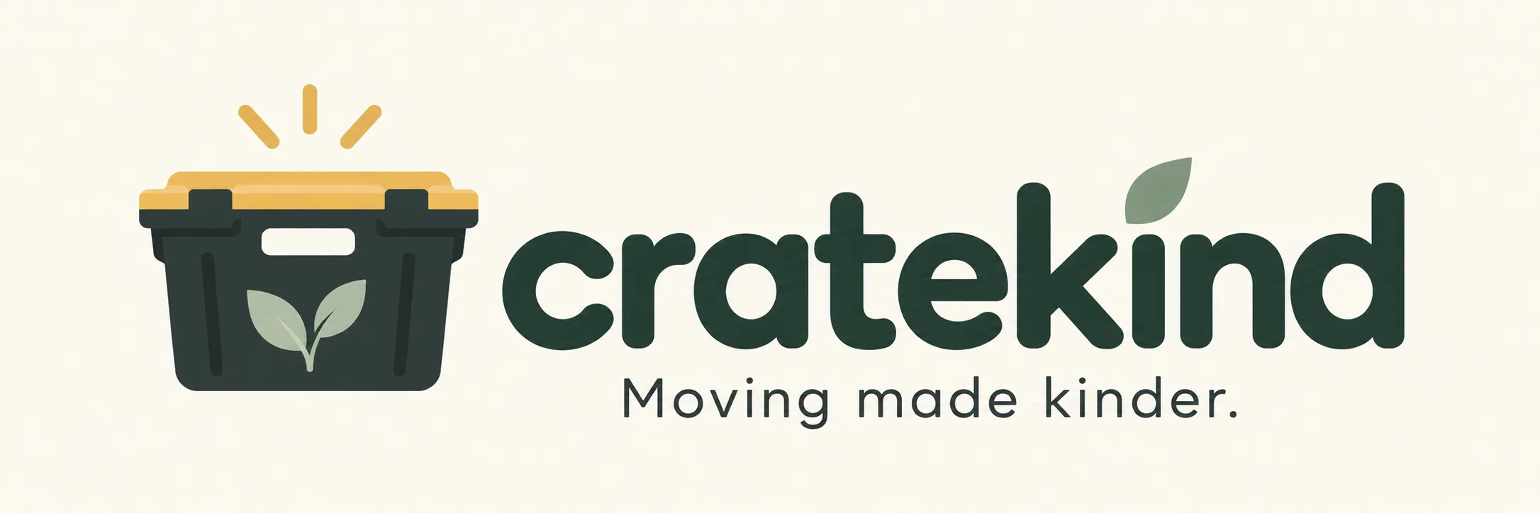 CrateKind reusable moving bin rentals logo