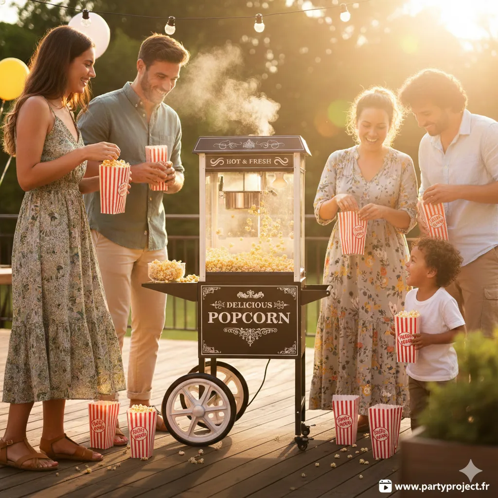 Location de machine à pop-corn a le Havre en Normandie. Louer une machine à pop-corn a le Havre en Normandie