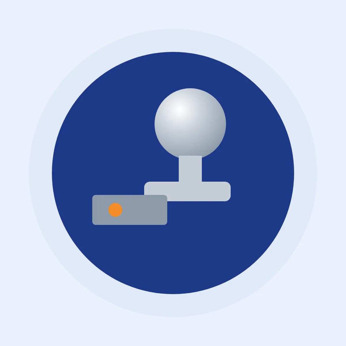 Hitch ball icon
