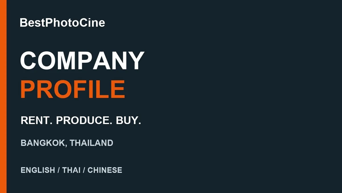 BestPhotoCine Company Profile - Rent. Produce. Buy.