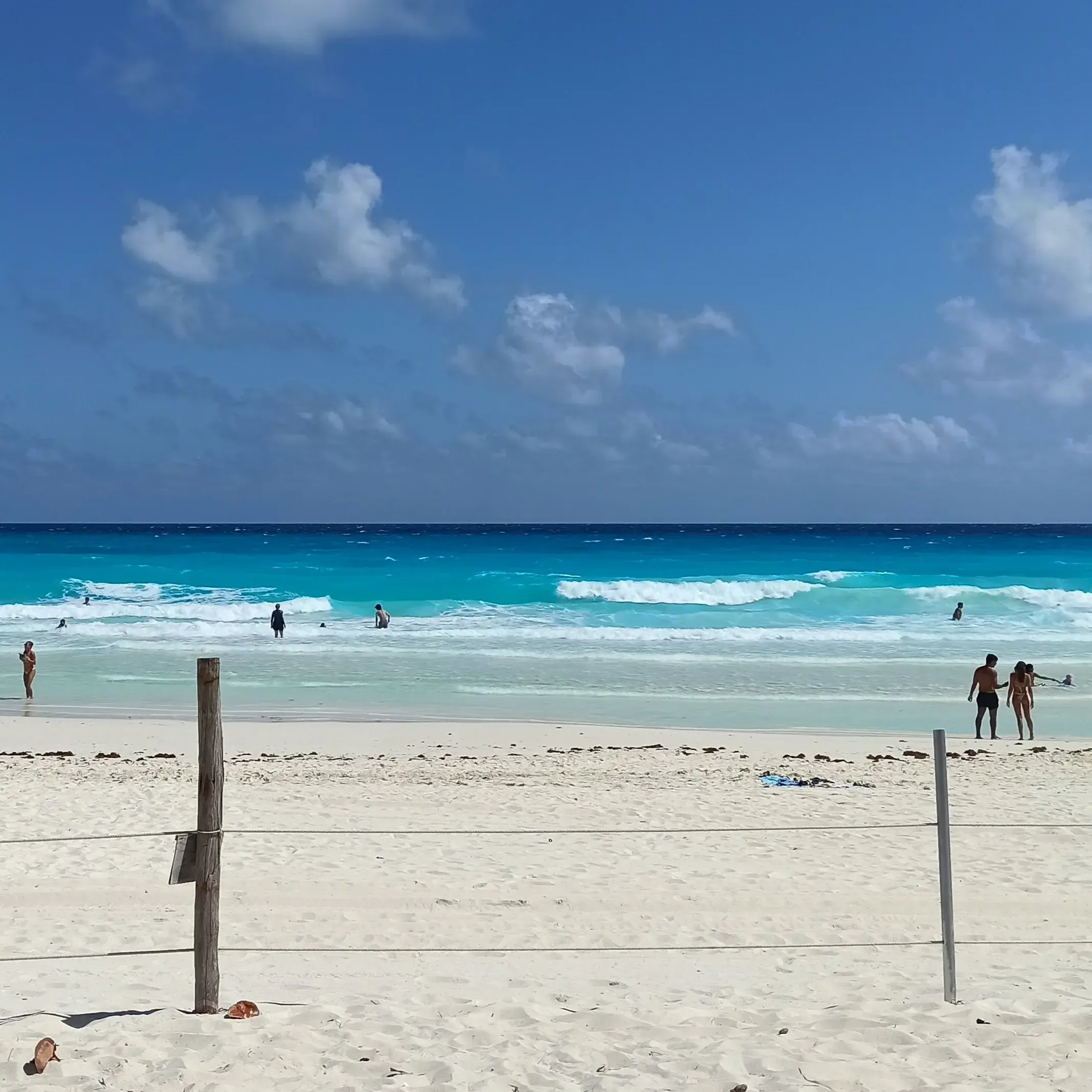 Cancun Hotel Zone sea view