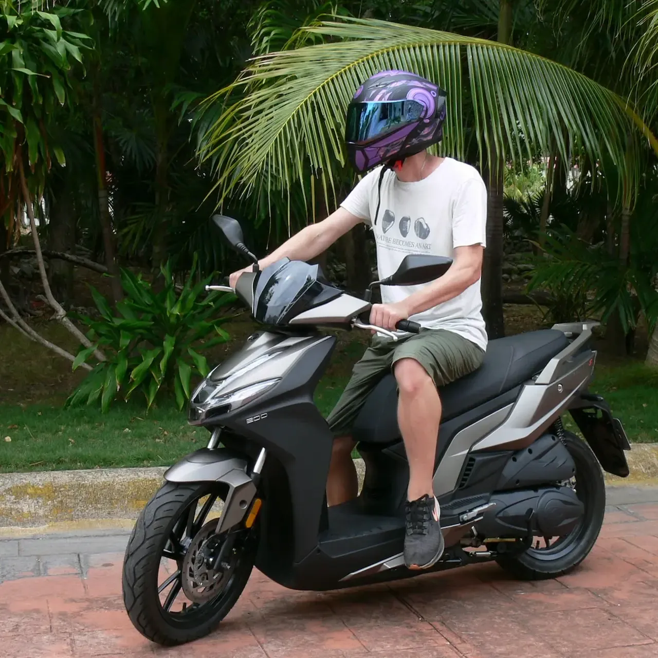 Kymco Agility to ride