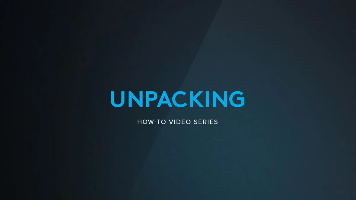Unpacking