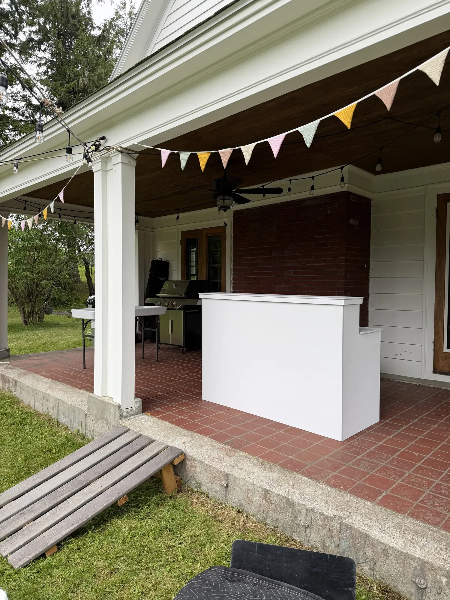 Portable bar rental in Winthrop Maine