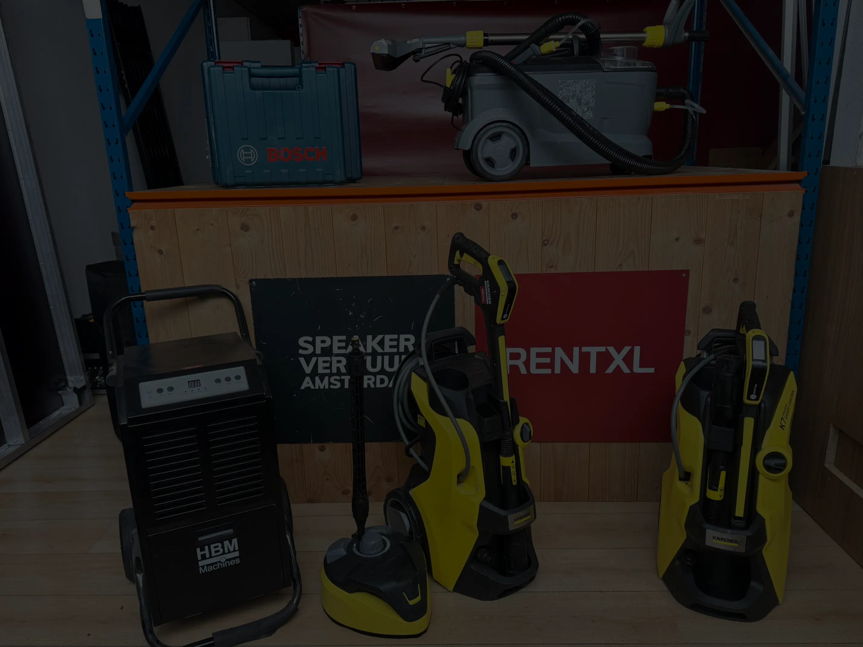 Over RENTXL gereedschap en materieel verhuur Amsterdam Oost online reserveren afhalen of levering