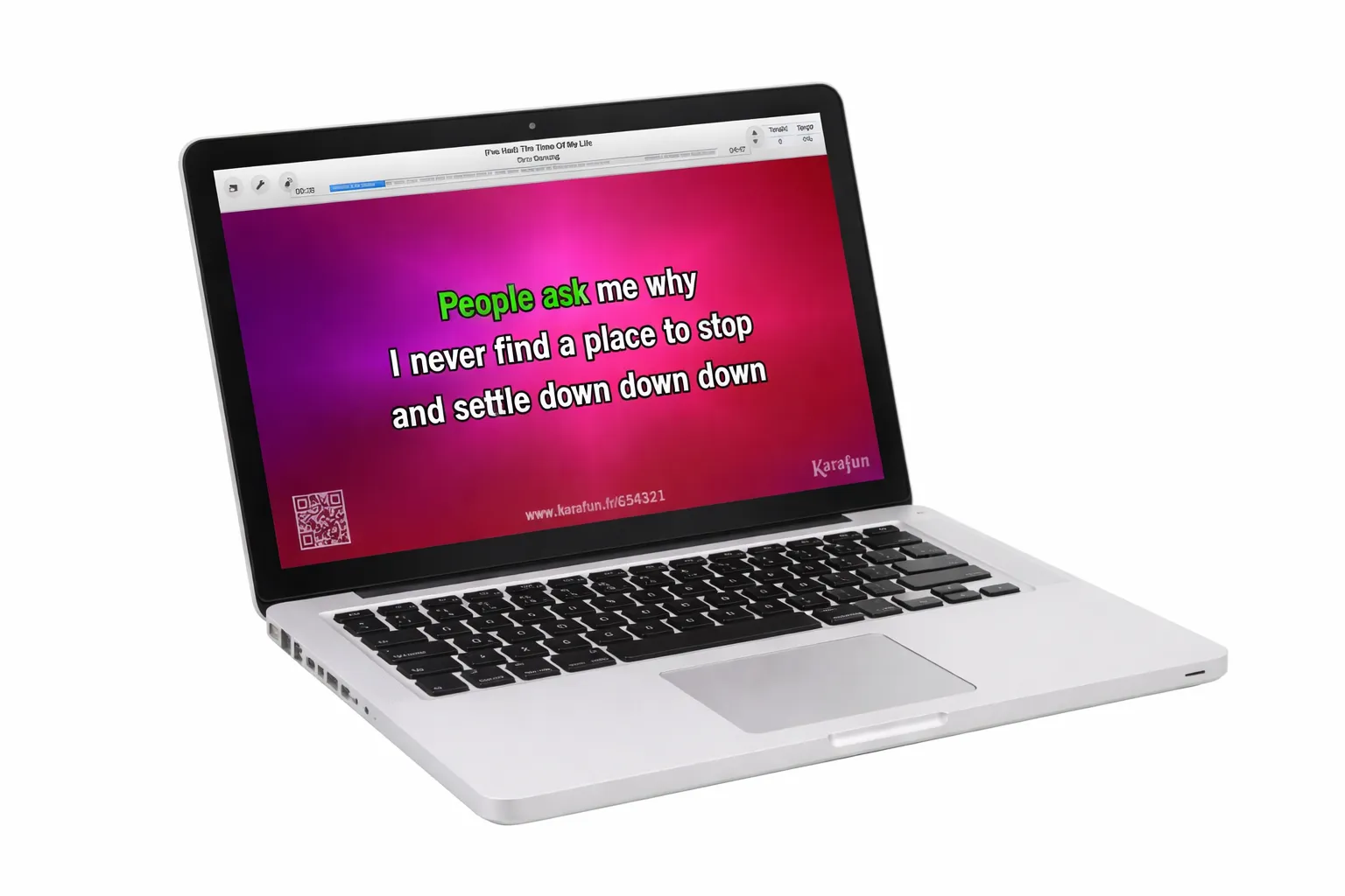 MacBook met KaraFun huren Amsterdam