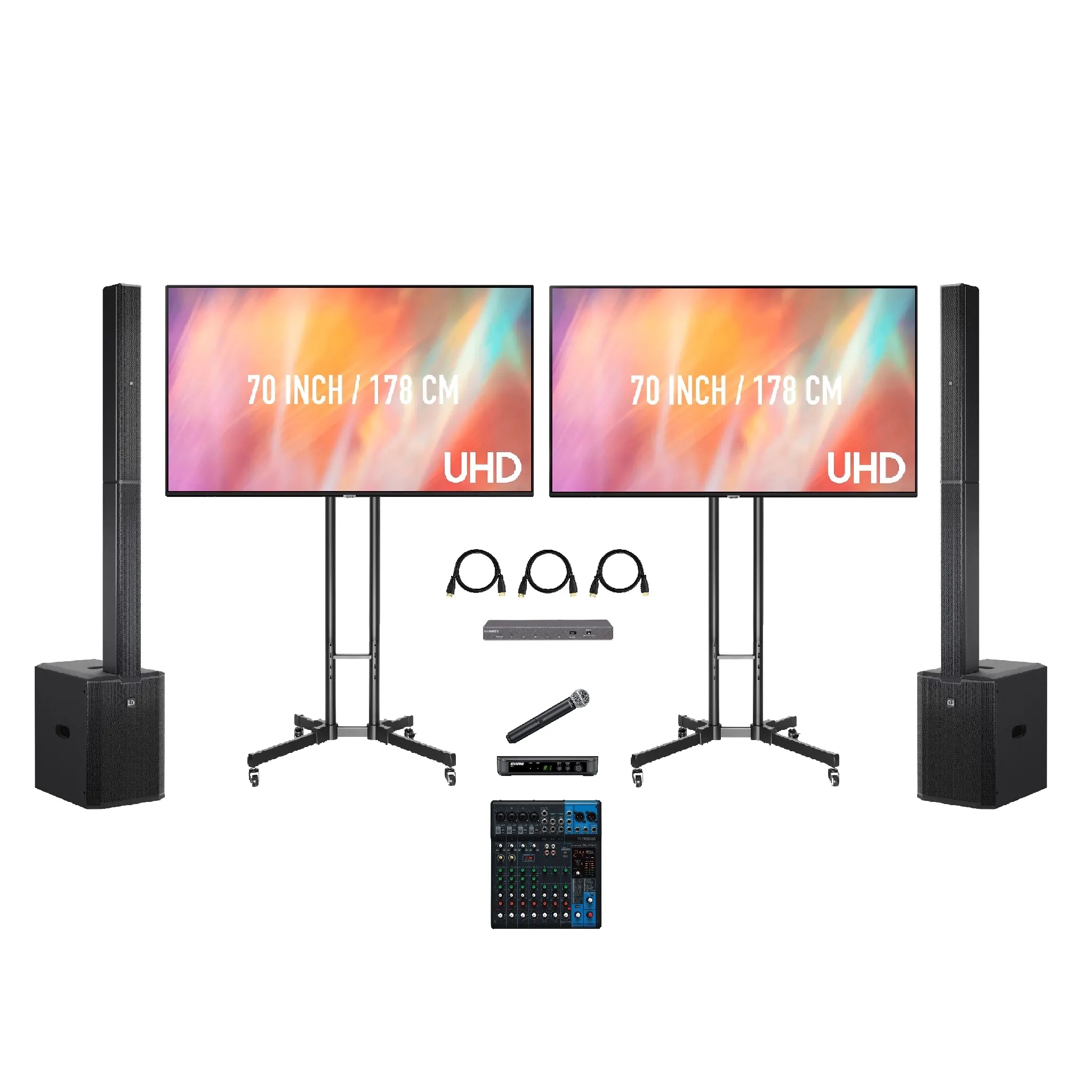 Complete licht geluid set huren Amsterdam