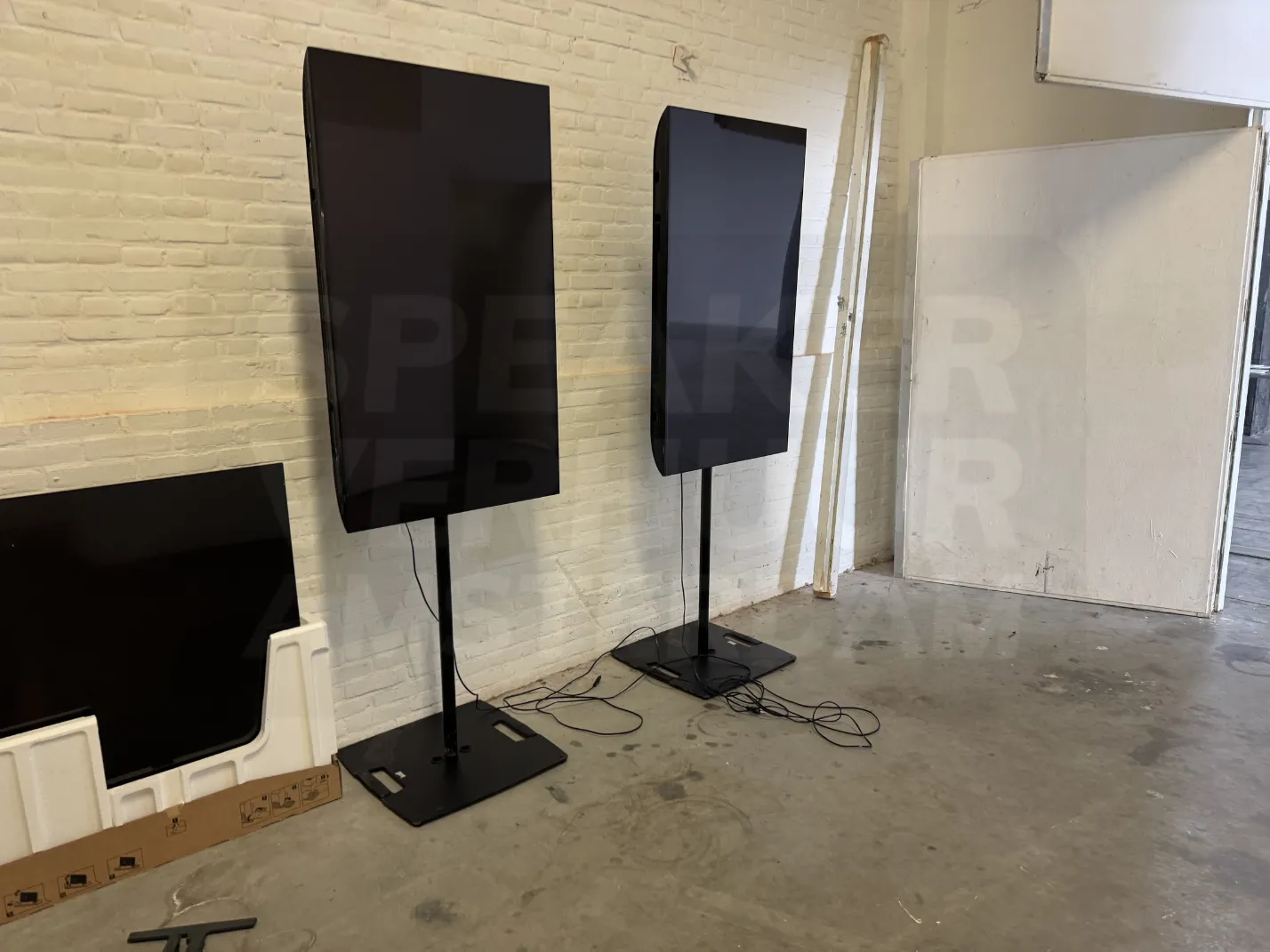 Verticaal tv scherm huren Amsterdam