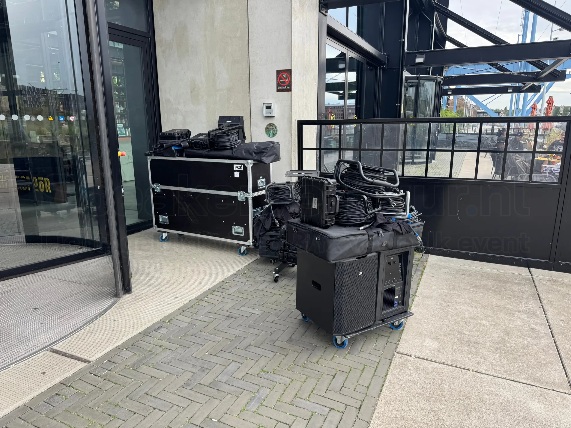 Presentatie set met bezorging in Amsterdam