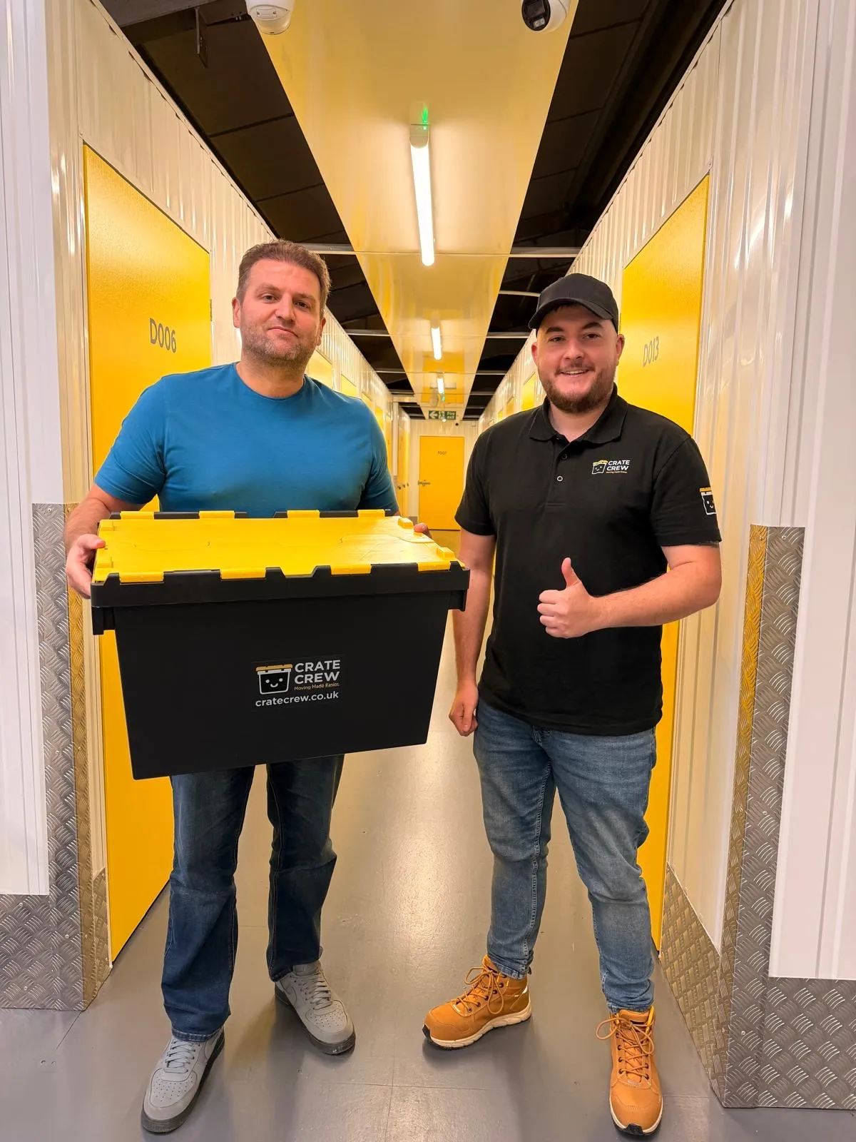 Crate Crew Owner Richard Howe &amp; Self Storage 4 You Owner Steven Mullins