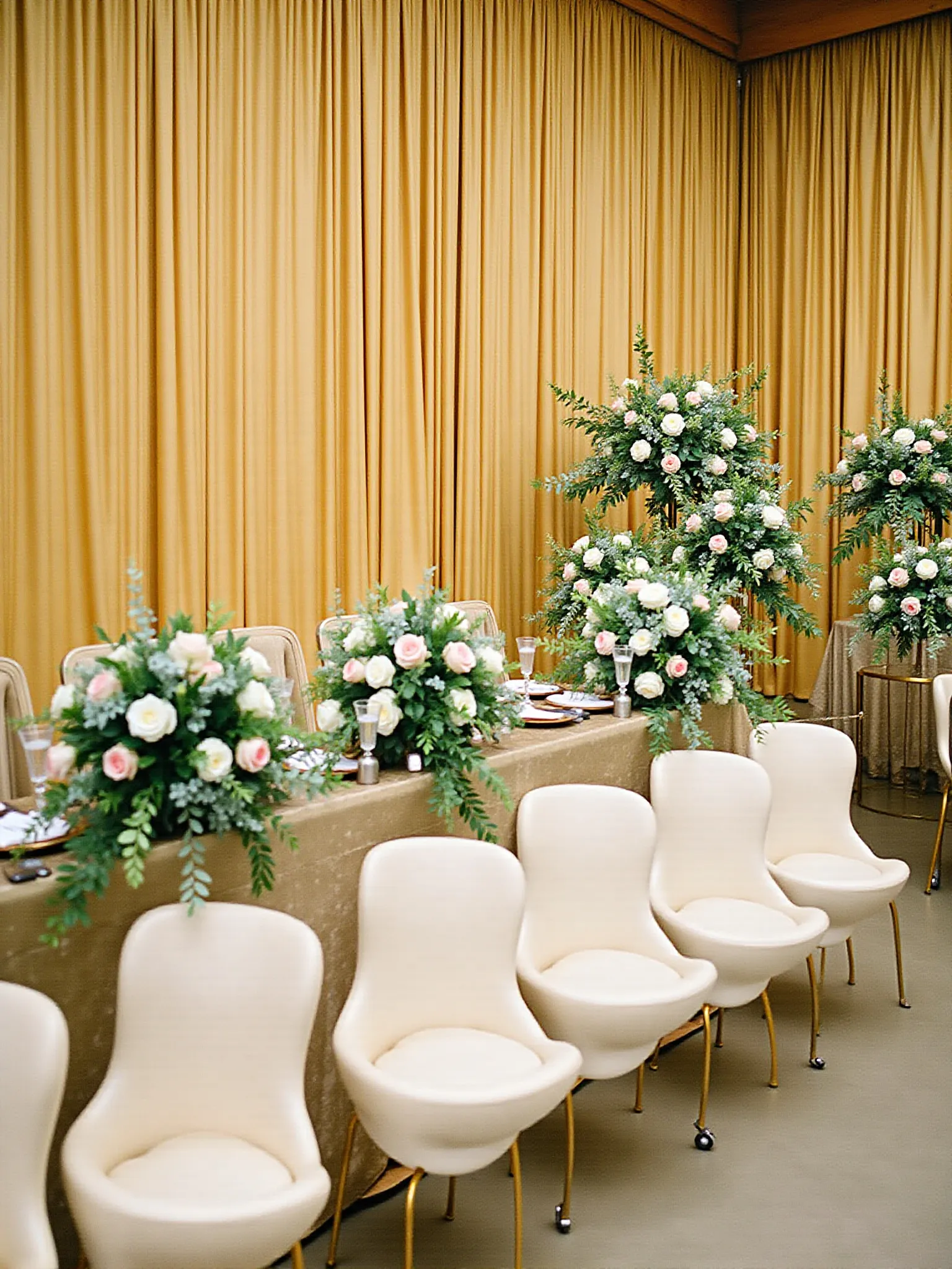 Rentals We provide a diverse range of rental items including elegant centerpieces, stylish tablecloths, and vibrant napkins to make your event shine.