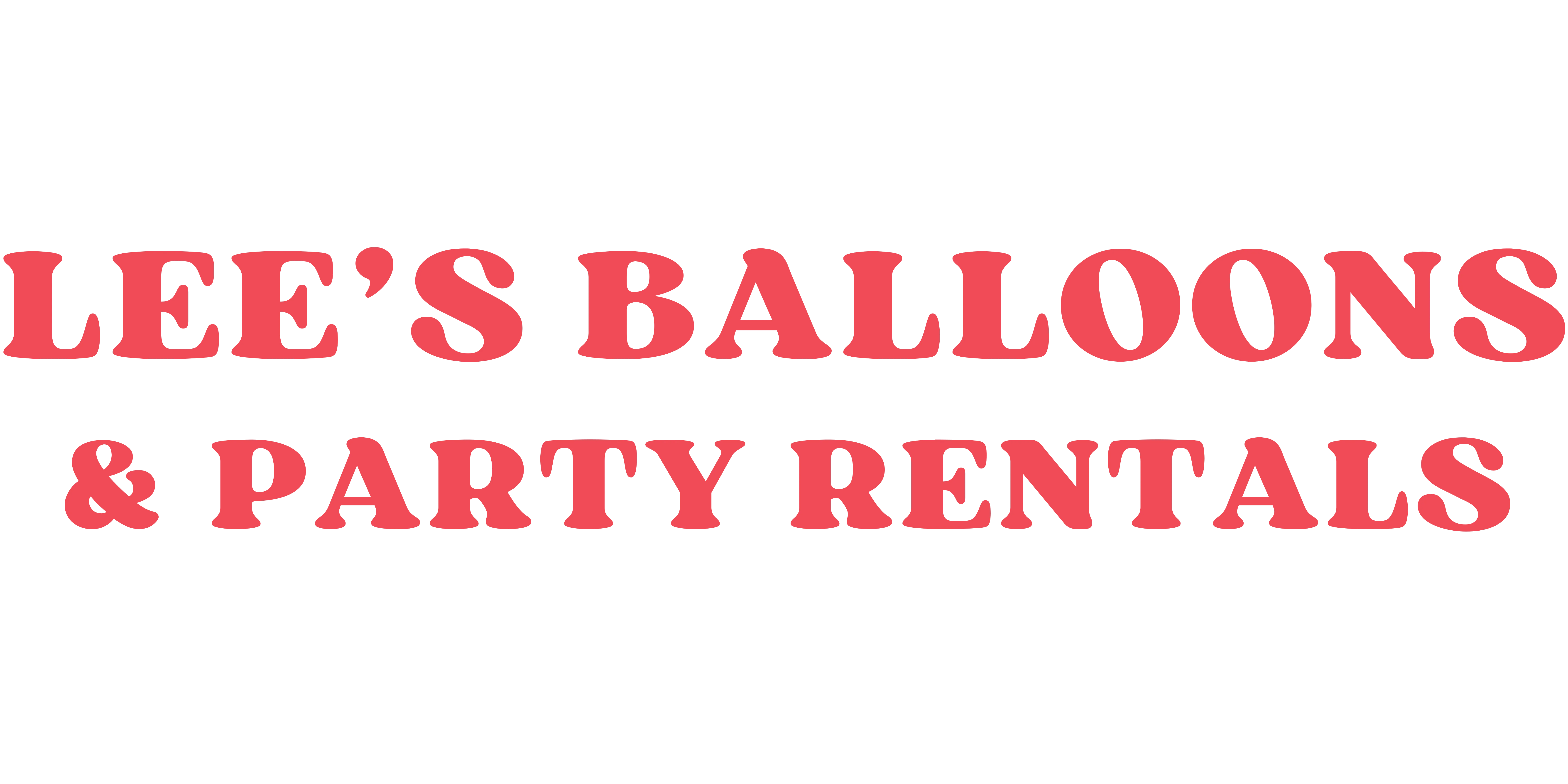 Lees Balloons & Party Rentals