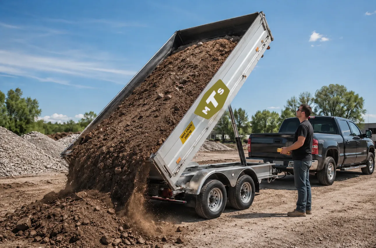 Dump Trailer for Rent