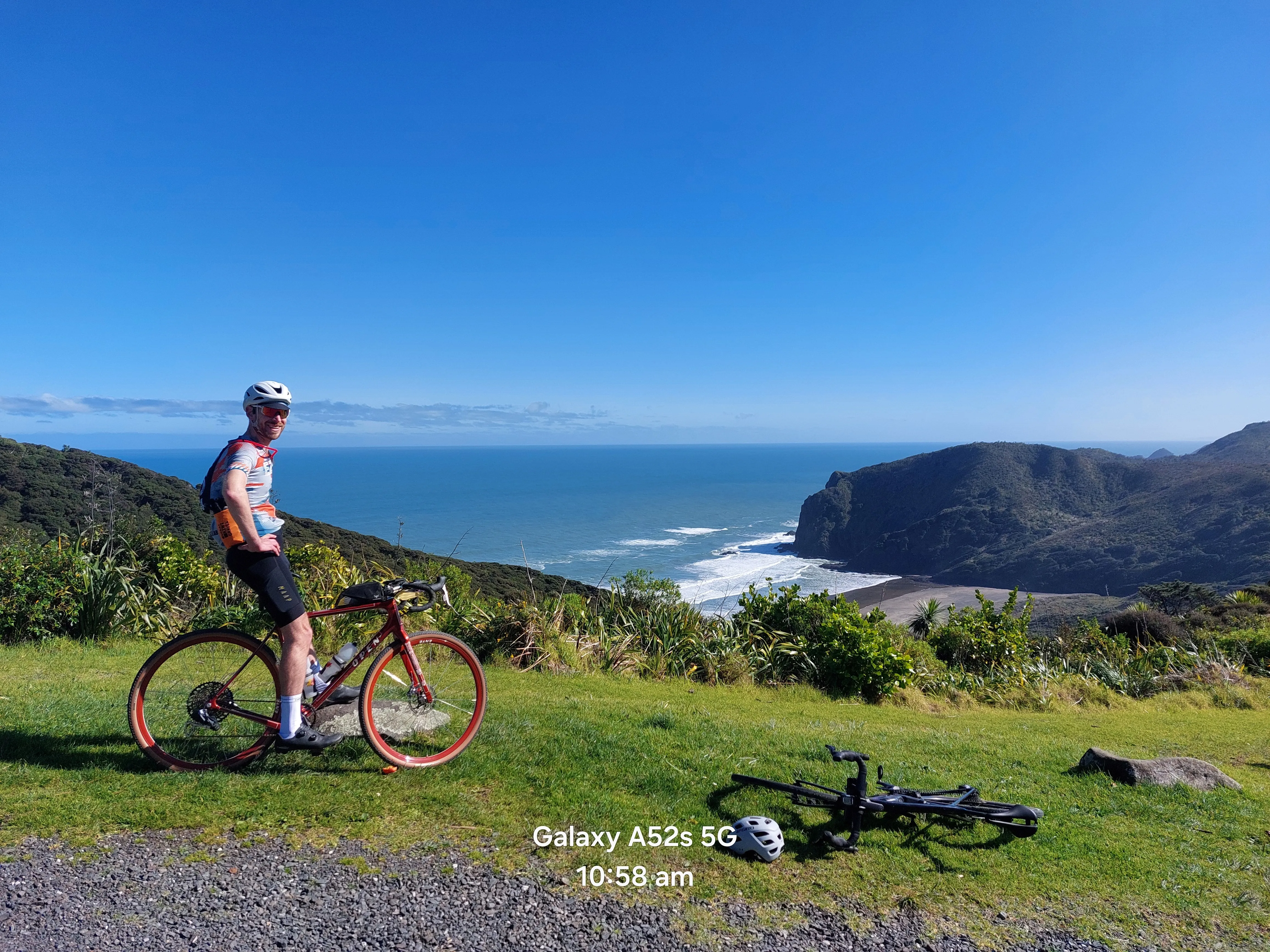 Stunning view of Anawhata beach
