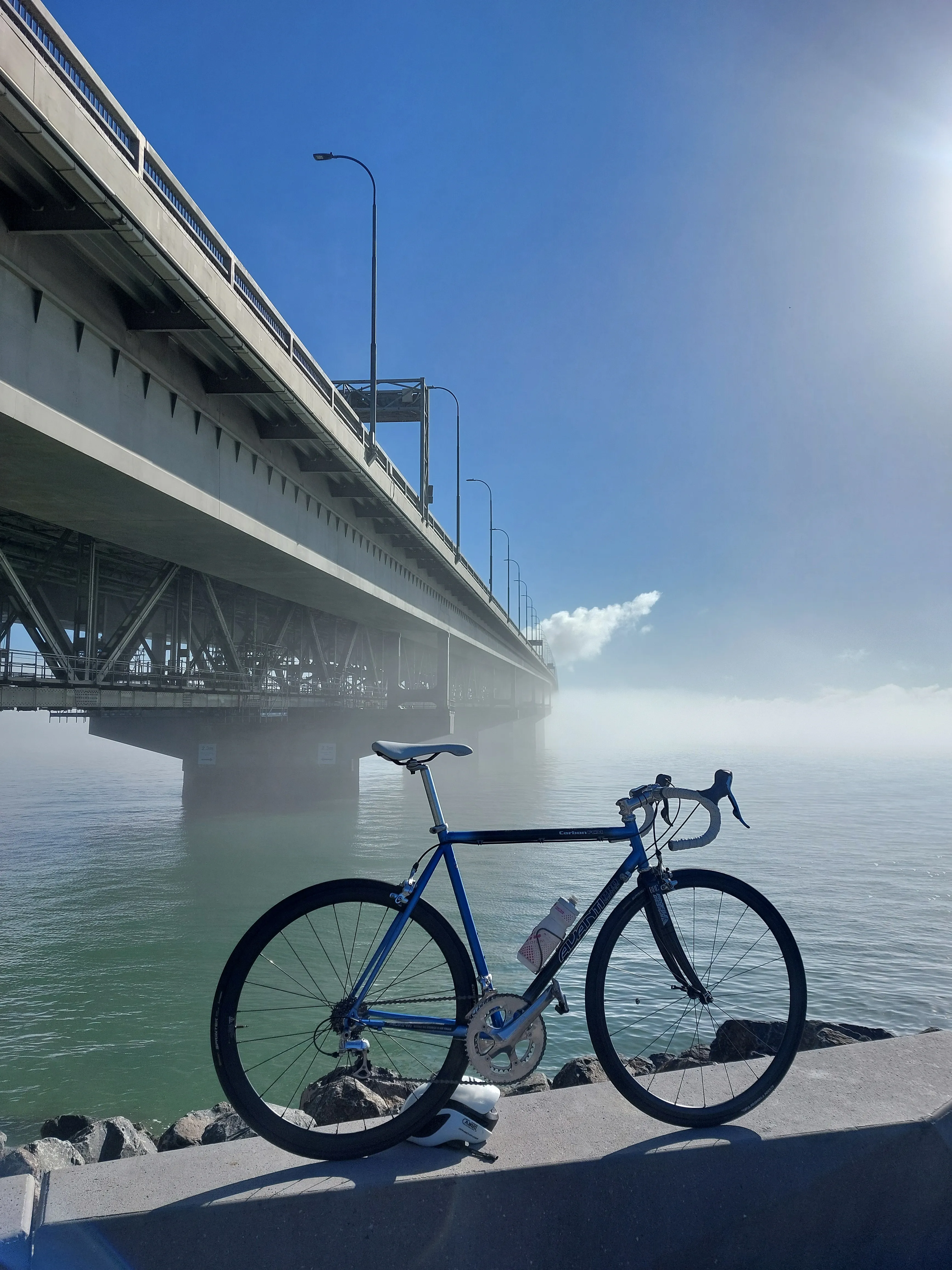 Auckland Harbour bridge - Fog!
