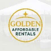Golden affordable party rentals