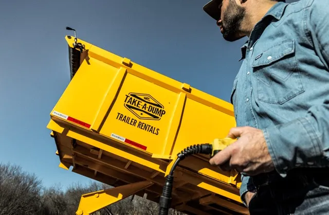 Affordable dump trailer rentals in Dallas–Fort Worth for contractors and homeowners.