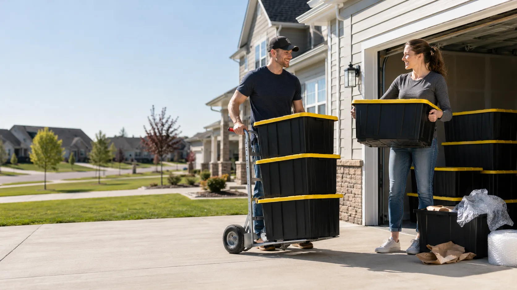Moving Boxes - Couple moving in Sioux Falls, SD