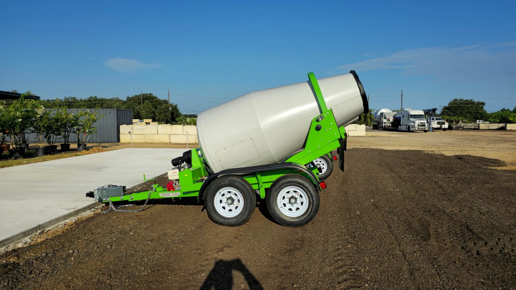 Ready Mix Concrete Trailer located in Tomball Texas