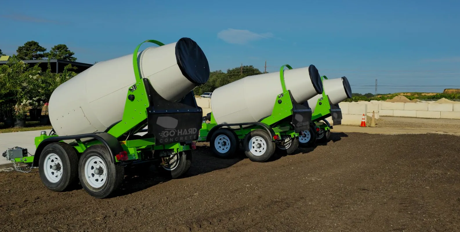 Ready Mix Concrete Trailers in Tomball