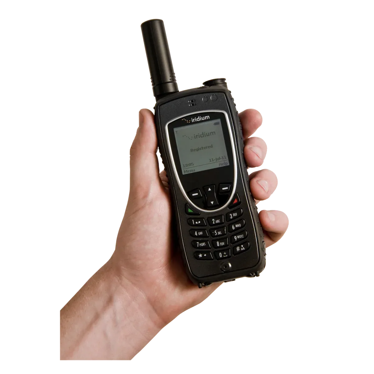 Iridium Extreme 9575 Satellite Phone: Integrated GPS and SOS