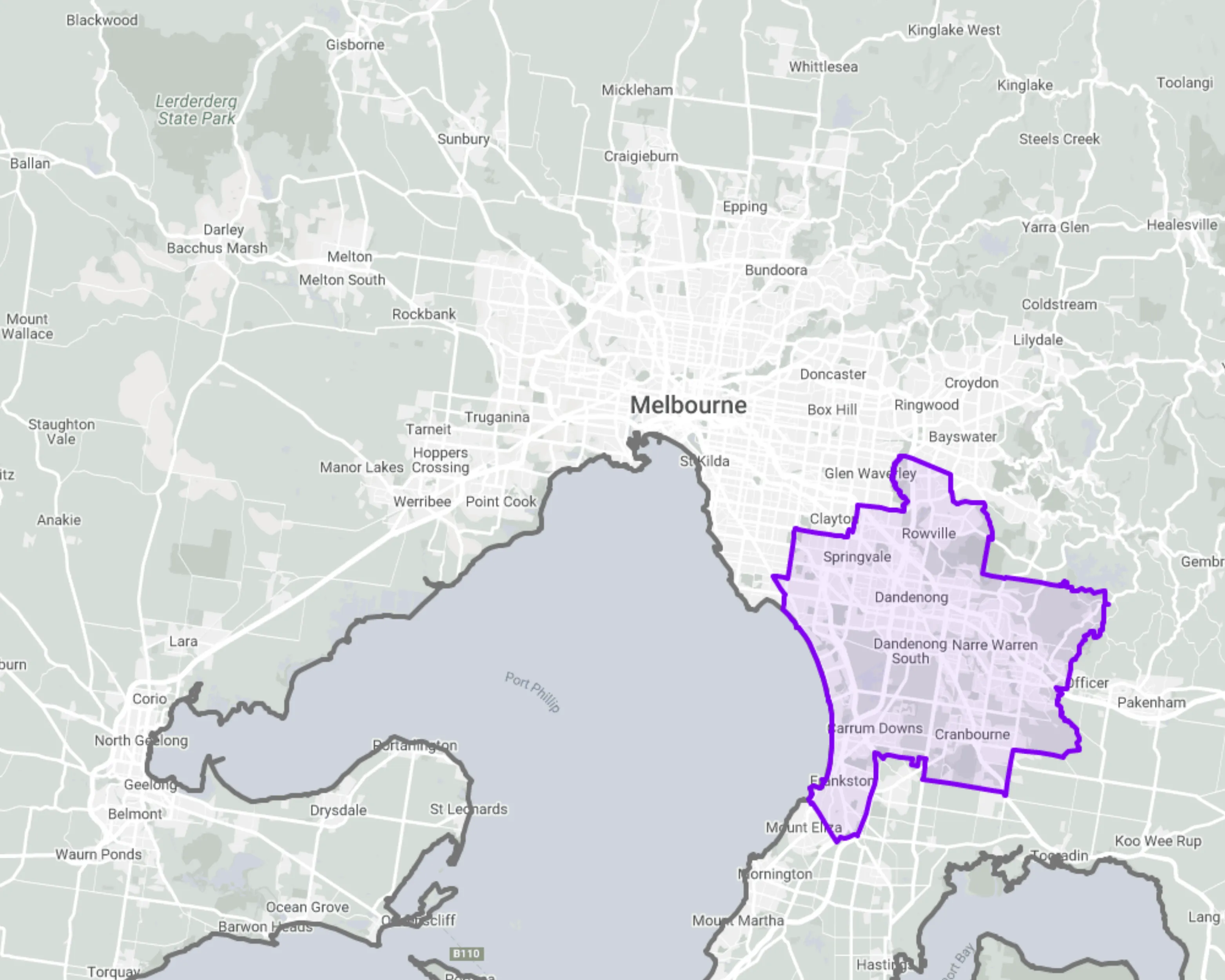 south east