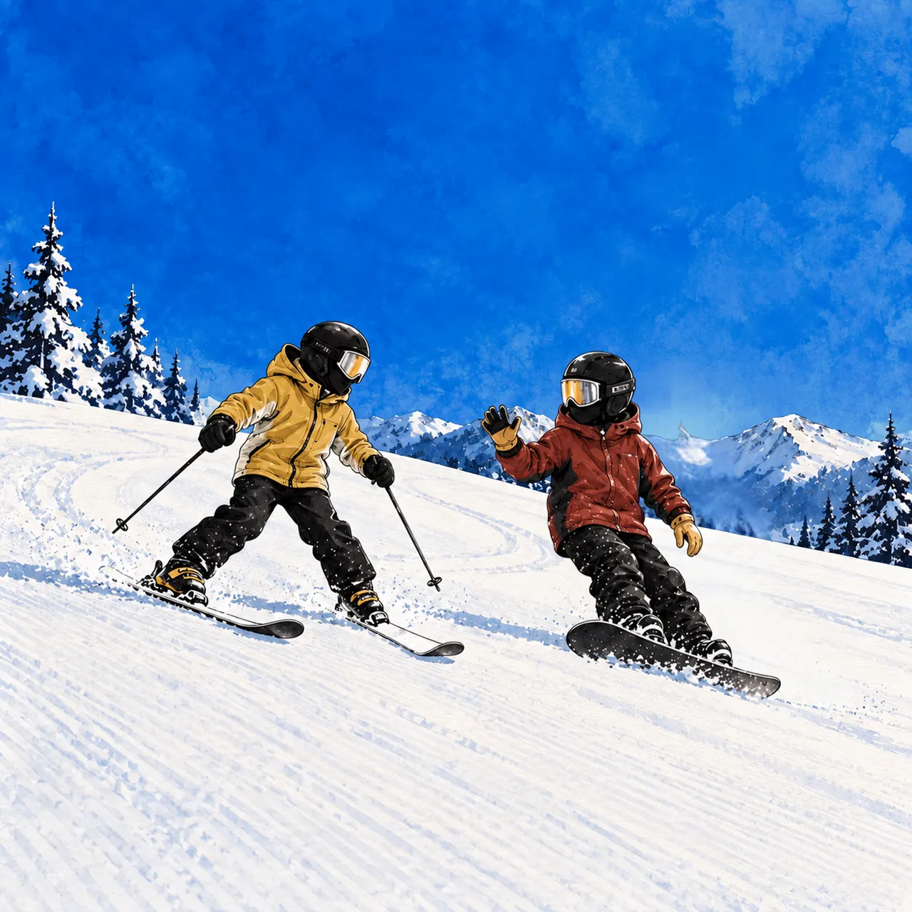 Furano Kids Ski Snowboard Rental 