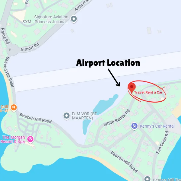 Travel Rent a Car SXM - PJIA Airport
