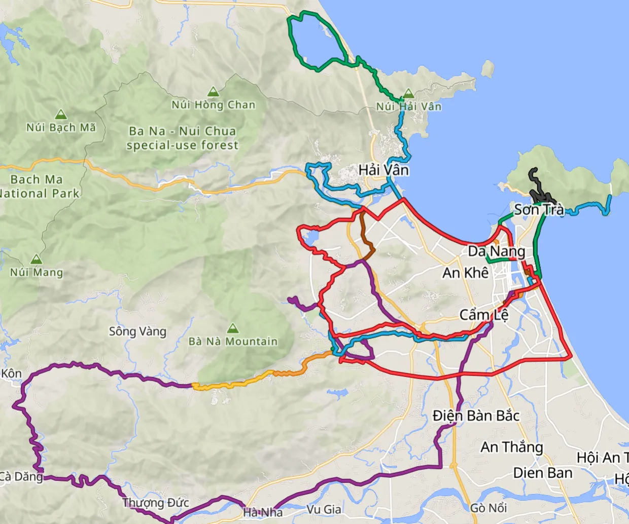 Da Nang Cycling Routes