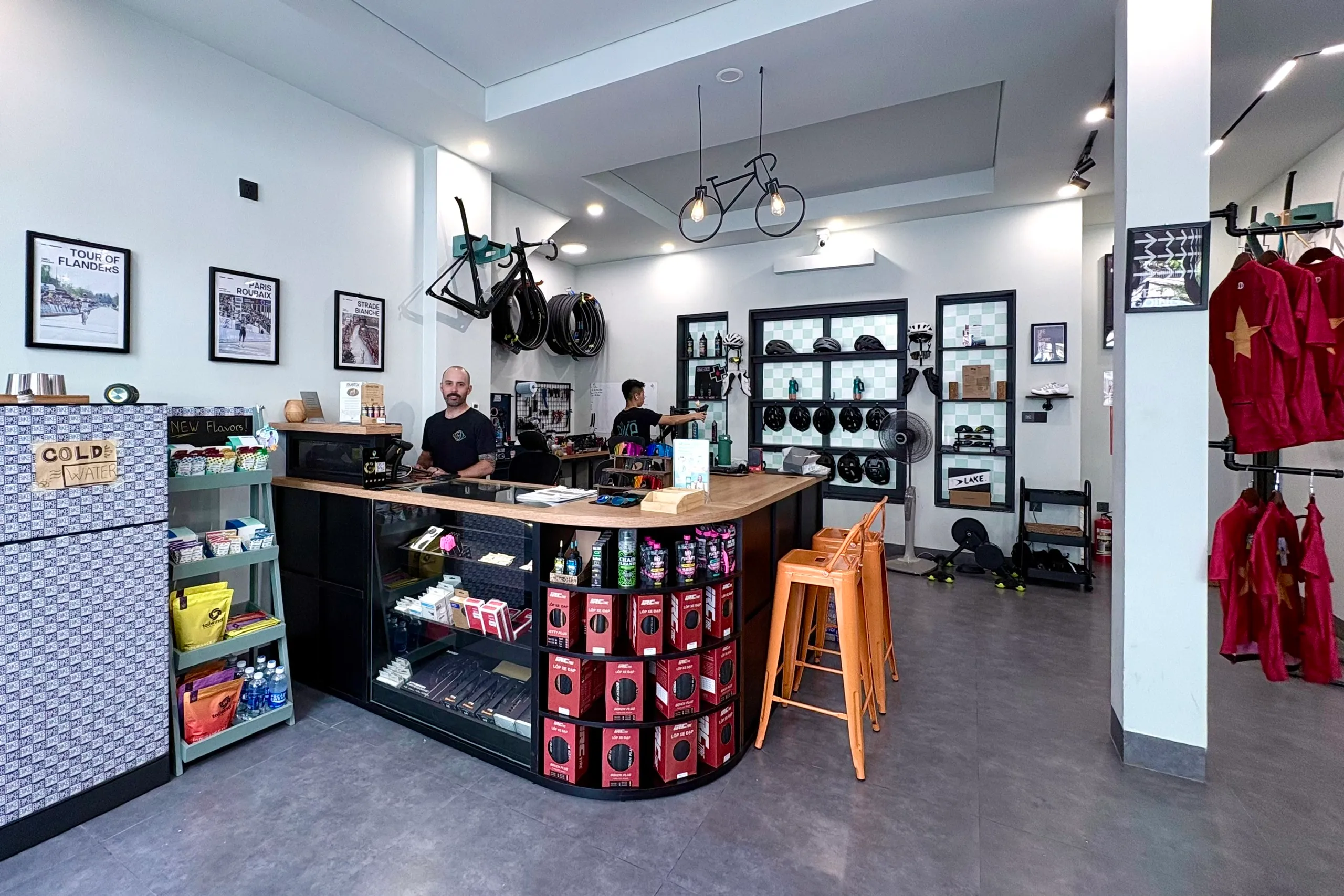 Bike shop in Da Nang