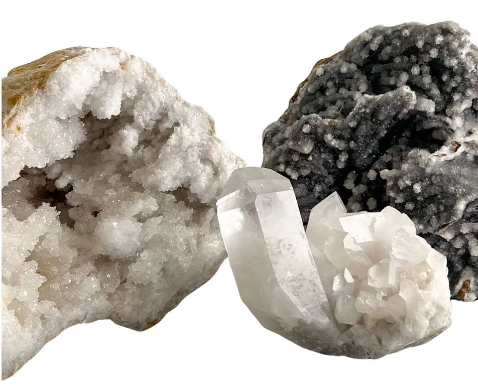 Real Crystals and Rocks