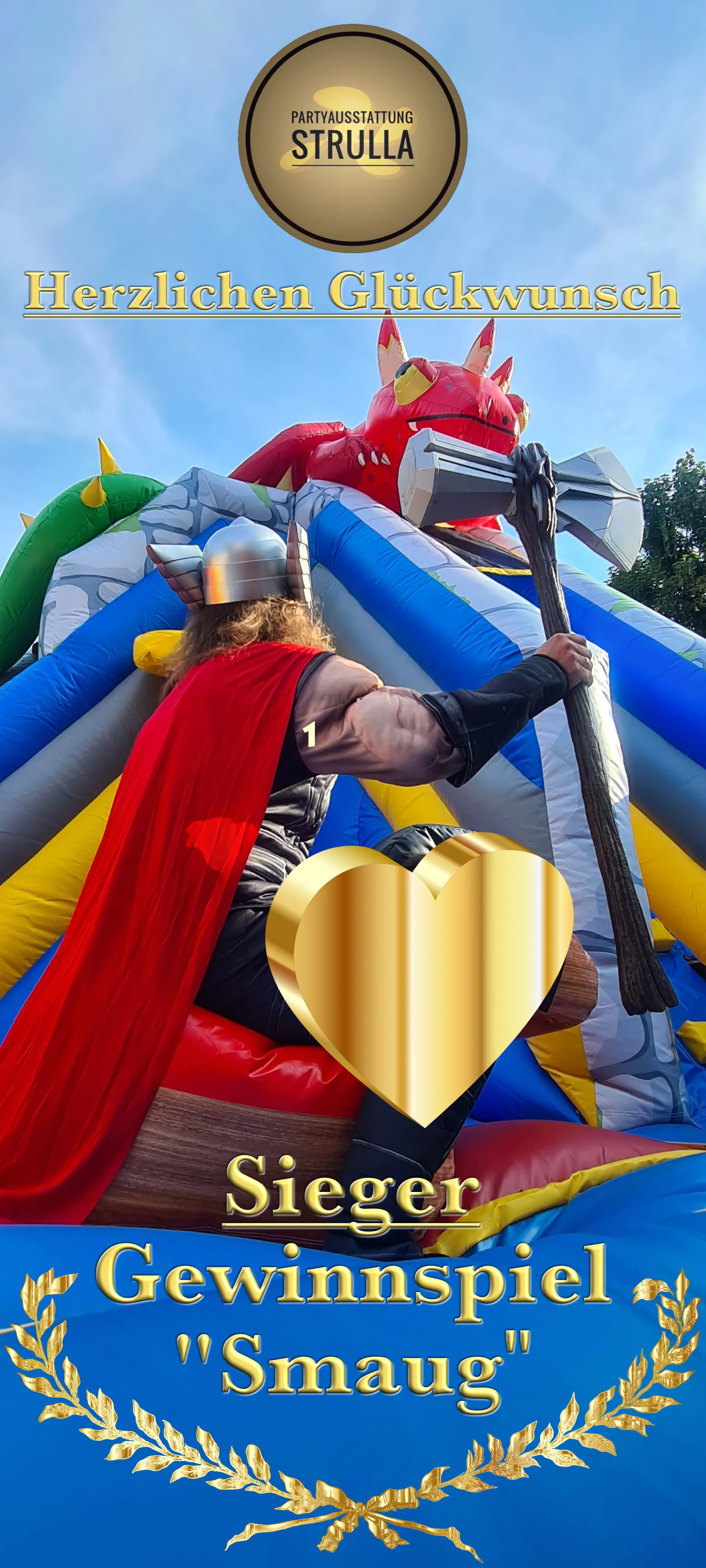 Kunden Foto – Partyausstattung Strulla