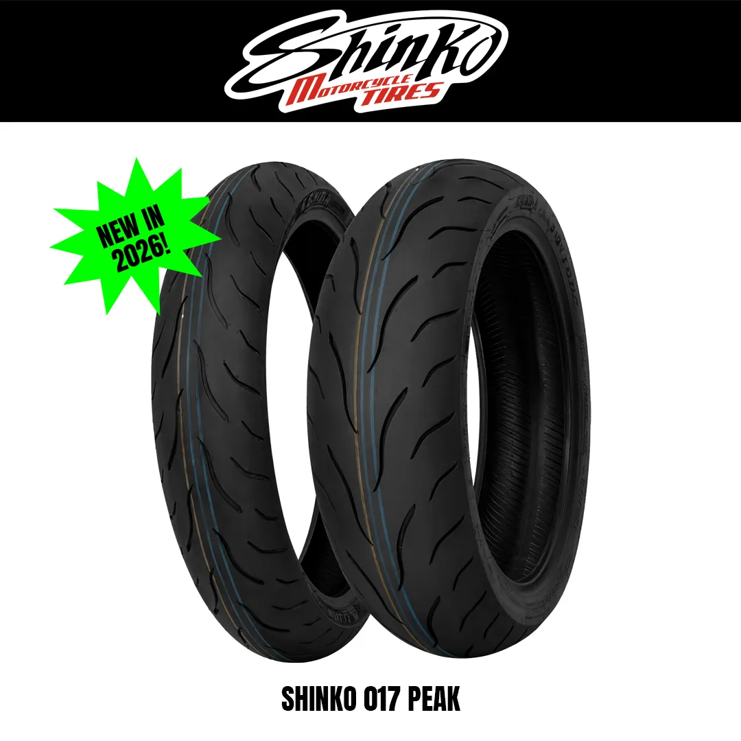 Shinko 017 Peak Motorcycle Tires