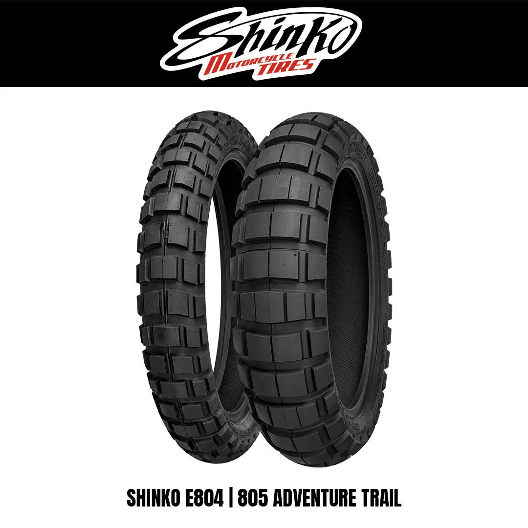 Shinko E804 - 805 Adventure Trail