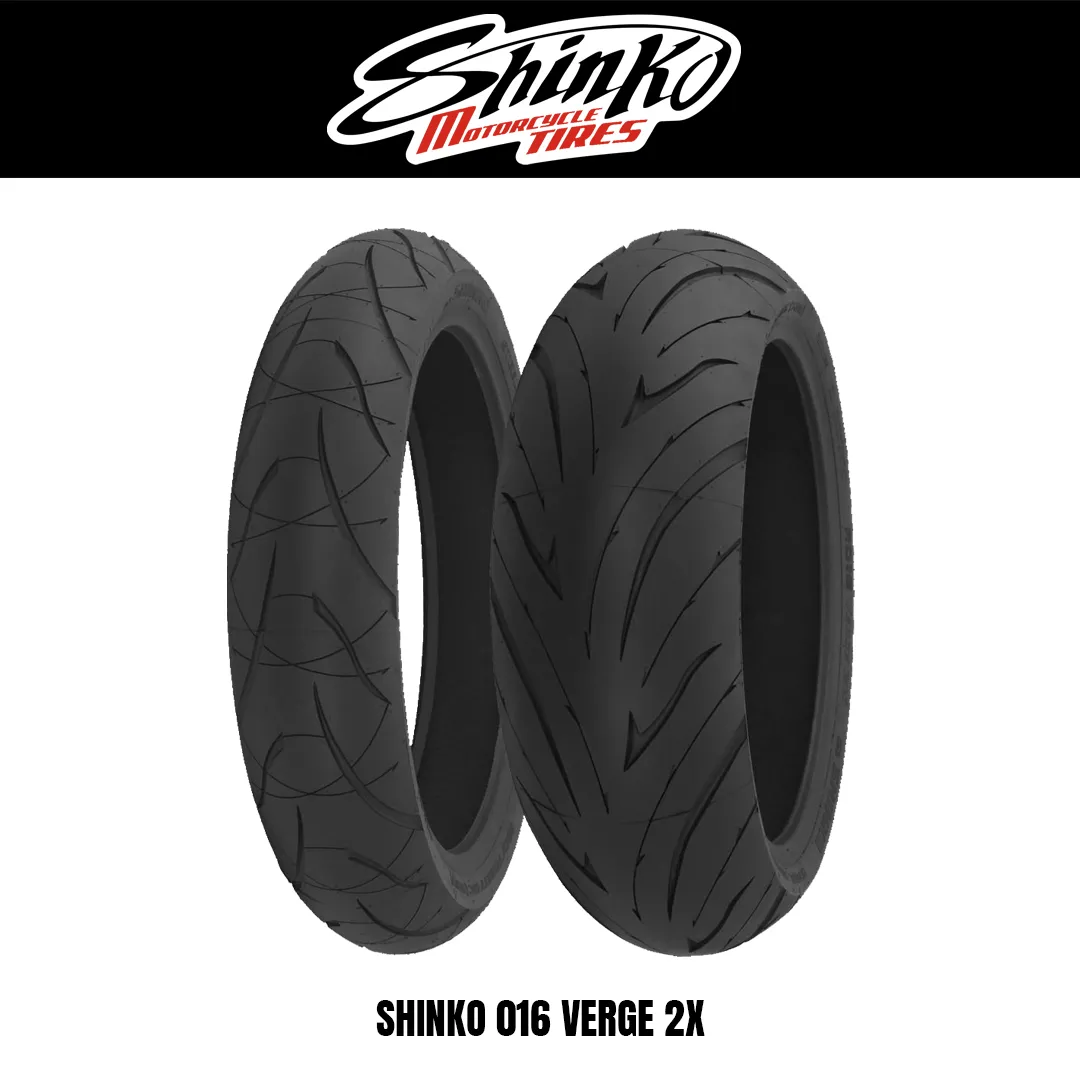 Shinko 016 Verge 2X Motorcycle Tire
