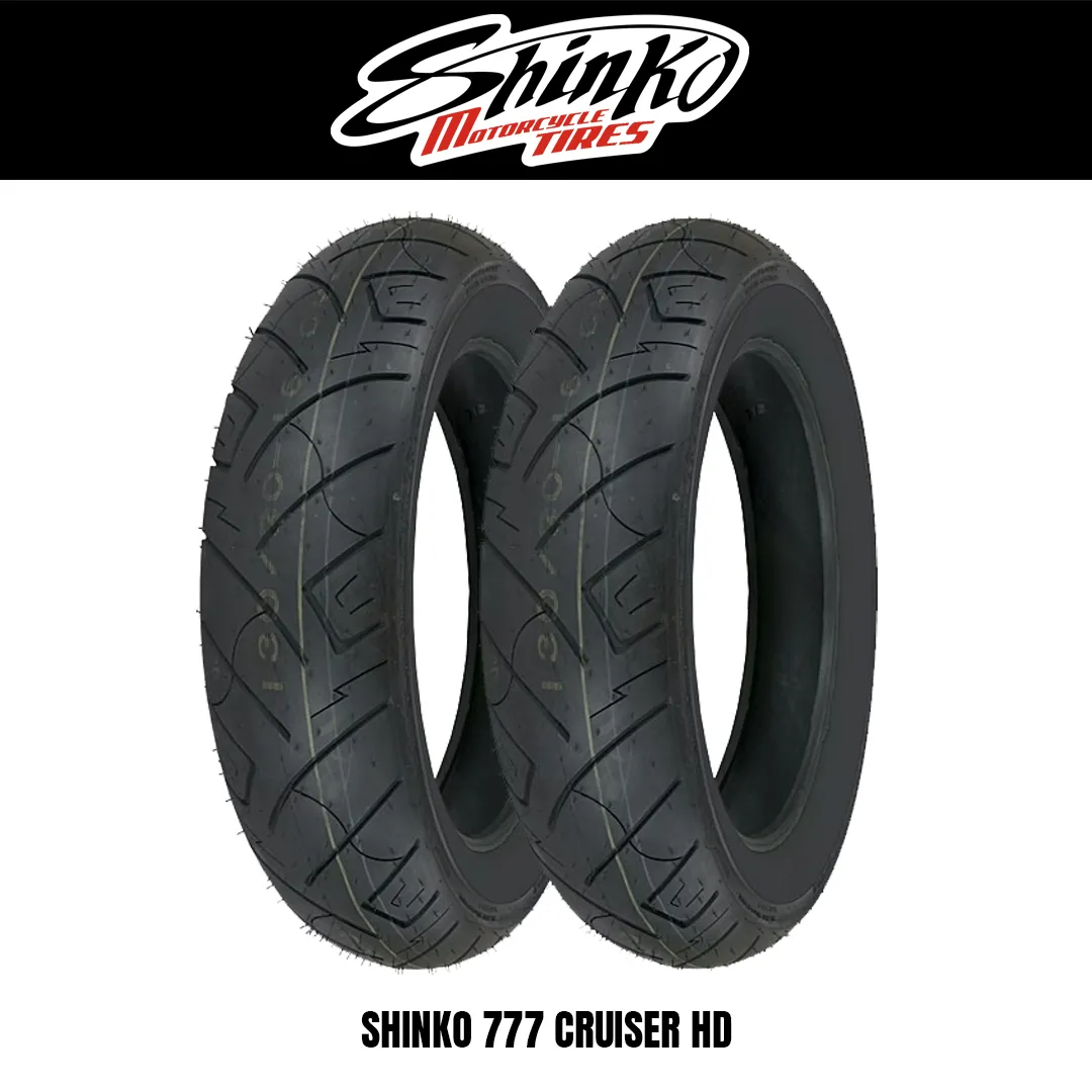 Shinko 777 Cruiser HD Motorcycle Tire